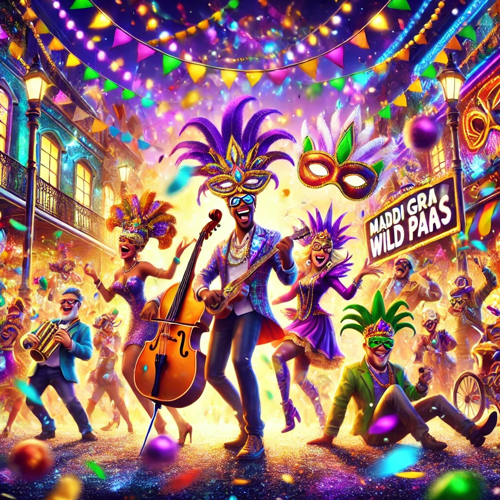 Mardi Gras Wild Party Music