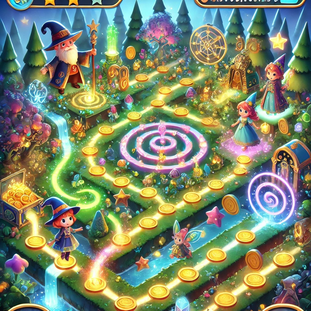 Magic Money Maze Puzzle